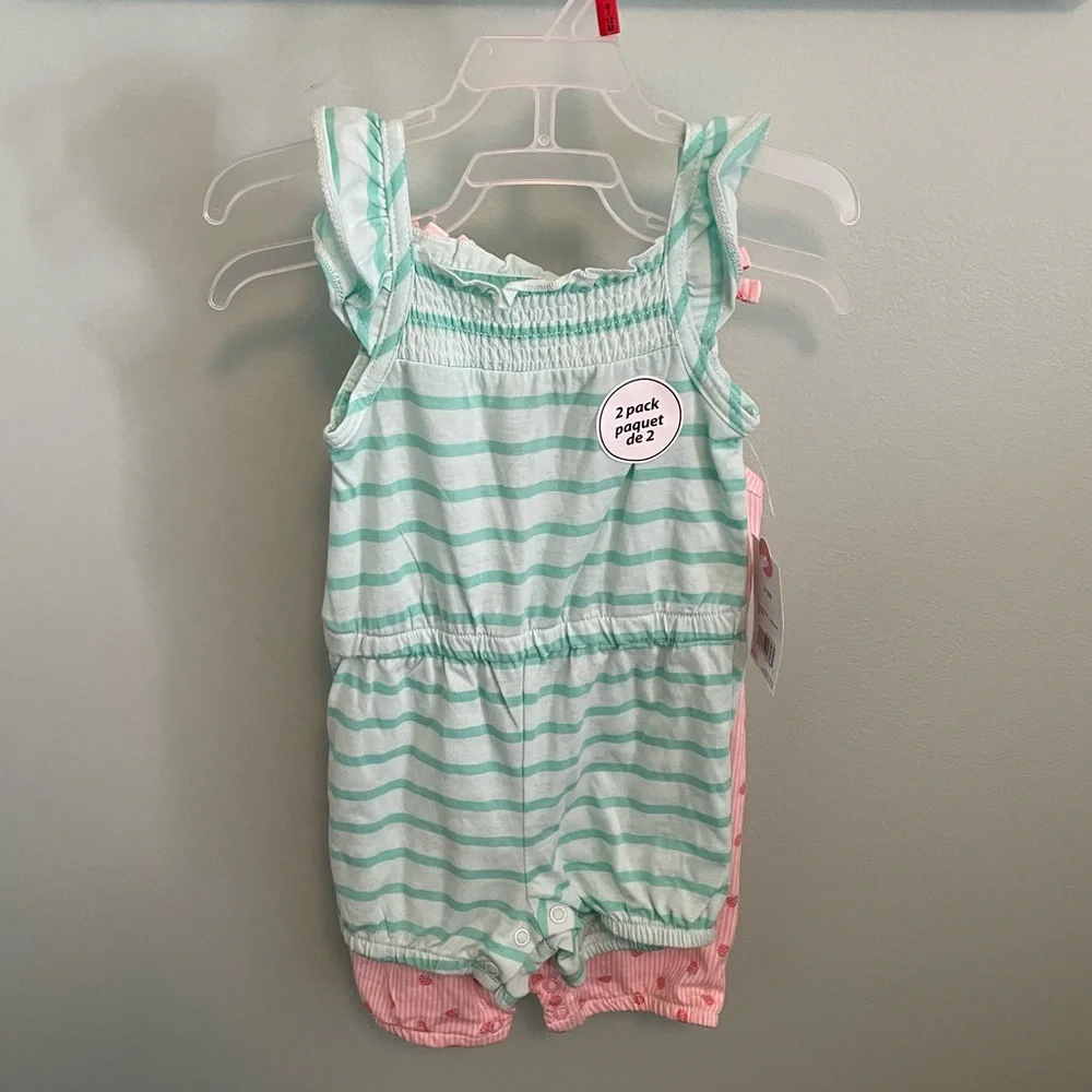 George 2 Pack Rompers - Picture 1 of 6